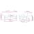 Set canapea 2 piese, galben, catifea GartenMobel Dekor