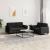 Set canapea cu perne, 2 piese, roz, catifea GartenMobel Dekor