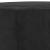 Set de canapele, 3 piese, negru, catifea GartenMobel Dekor