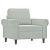 Set de canapele cu perne, 3 piese, gri deschis, catifea GartenMobel Dekor