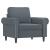 Set de canapele cu perne, 3 piese, gri închis, catifea GartenMobel Dekor