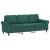 Set de canapele cu perne, 3 piese, verde închis, catifea GartenMobel Dekor