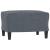 Set de canapele cu perne, 3 piese, gri închis, catifea GartenMobel Dekor