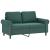Set de canapele cu perne, 2 piese, verde închis, catifea GartenMobel Dekor