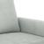 Set canapea 2 piese cu perne, gri deschis, catifea GartenMobel Dekor