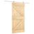 Ușă glisantă cu set feronerie, 100x210 cm, lemn masiv de pin GartenMobel Dekor
