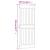 Ușă glisantă cu set de feronerie 85x210 cm, lemn masiv de pin GartenMobel Dekor