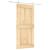 Ușă glisantă cu set de feronerie 95x210 cm, lemn masiv de pin GartenMobel Dekor