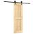 Ușă glisantă cu set de feronerie 70x210 cm, lemn masiv de pin GartenMobel Dekor