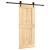 Ușă glisantă cu set de feronerie 85x210 cm, lemn masiv de pin GartenMobel Dekor