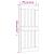 Ușă glisantă cu set feronerie, 90x210 cm, lemn masiv de pin GartenMobel Dekor