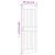 Ușă glisantă cu set de feronerie 70x210 cm, lemn masiv de pin GartenMobel Dekor