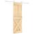 Ușă glisantă cu set de feronerie 70x210 cm, lemn masiv de pin GartenMobel Dekor