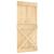 Ușă glisantă cu set de feronerie 95x210 cm, lemn masiv de pin GartenMobel Dekor