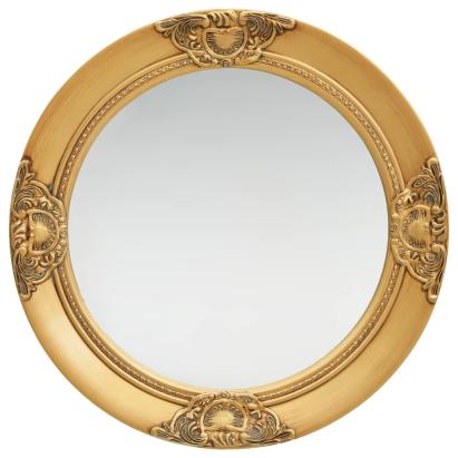 Oglindă de perete în stil baroc, auriu, 50 cm GartenMobel Dekor