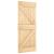 Ușă glisantă cu set de feronerie 85x210 cm, lemn masiv de pin GartenMobel Dekor