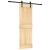 Ușă glisantă cu set de feronerie 70x210 cm, lemn masiv de pin GartenMobel Dekor