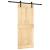 Ușă glisantă cu set de feronerie 85x210 cm, lemn masiv de pin GartenMobel Dekor