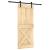 Ușă glisantă cu set de feronerie 85x210 cm, lemn masiv de pin GartenMobel Dekor