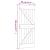 Ușă glisantă cu set de feronerie 85x210 cm, lemn masiv de pin GartenMobel Dekor