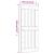 Ușă glisantă cu set de feronerie 85x210 cm, lemn masiv de pin GartenMobel Dekor