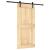 Ușă glisantă cu set de feronerie 95x210 cm, lemn masiv de pin GartenMobel Dekor