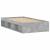 Cadru pat, gri beton, 90x200 cm GartenMobel Dekor