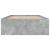 Cadru pat, gri beton, 90x200 cm GartenMobel Dekor