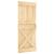 Ușă glisantă cu set de feronerie 85x210 cm, lemn masiv de pin GartenMobel Dekor