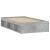 Cadru de pat, gri beton, 100x200 cm GartenMobel Dekor