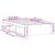 Cadru pat, gri beton, 90x190 cm GartenMobel Dekor