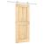 Ușă glisantă cu set de feronerie 85x210 cm, lemn masiv de pin GartenMobel Dekor