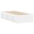 Cadru de pat mic single, alb, 75x190 cm GartenMobel Dekor