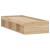 Cadru de pat mic single, stejar sonoma, 75x190 cm GartenMobel Dekor