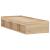 Cadru de pat mic single, stejar sonoma, 75x190 cm GartenMobel Dekor