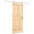 Ușă glisantă cu set de feronerie 85x210 cm, lemn masiv de pin GartenMobel Dekor