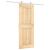 Ușă glisantă cu set de feronerie 80x210 cm, lemn masiv de pin GartenMobel Dekor