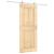 Ușă glisantă cu set de feronerie 85x210 cm, lemn masiv de pin GartenMobel Dekor