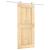 Ușă glisantă cu set feronerie, 90x210 cm, lemn masiv de pin GartenMobel Dekor