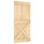 Ușă glisantă cu set de feronerie 95x210 cm, lemn masiv de pin GartenMobel Dekor