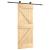 Ușă glisantă cu set de feronerie 70x210 cm, lemn masiv de pin GartenMobel Dekor