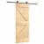 Ușă glisantă cu set de feronerie 85x210 cm, lemn masiv de pin GartenMobel Dekor