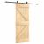 Ușă glisantă cu set de feronerie 70x210 cm, lemn masiv de pin GartenMobel Dekor