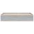Cadru pat, gri sonoma, 180x200 cm, Super King Size GartenMobel Dekor