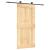 Ușă glisantă cu set de feronerie 95x210 cm, lemn masiv de pin GartenMobel Dekor