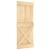 Ușă glisantă cu set de feronerie 85x210 cm, lemn masiv de pin GartenMobel Dekor