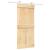 Ușă glisantă cu set feronerie, 90x210 cm, lemn masiv de pin GartenMobel Dekor
