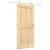 Ușă glisantă cu set feronerie, 90x210 cm, lemn masiv de pin GartenMobel Dekor