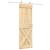 Ușă glisantă cu set de feronerie 70x210 cm, lemn masiv de pin GartenMobel Dekor