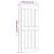 Ușă glisantă cu set de feronerie 85x210 cm, lemn masiv de pin GartenMobel Dekor